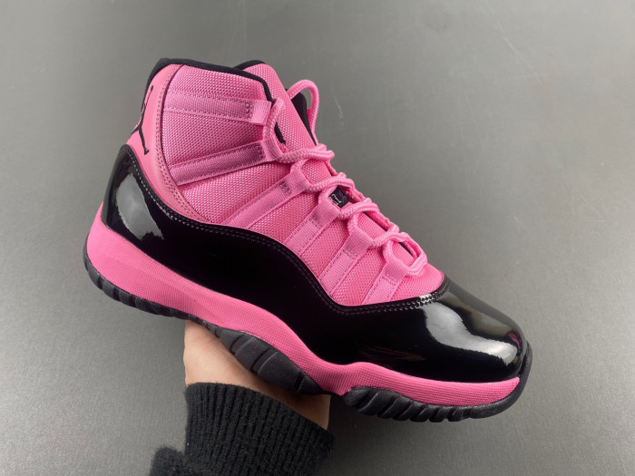 Air Jordan 11 pink and black CT8012-401