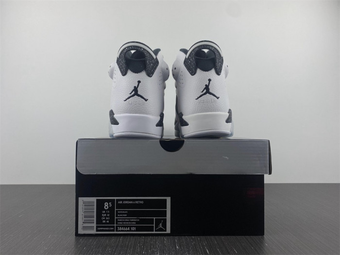 Air Jordan 6 Retro Oreo - 384664-101