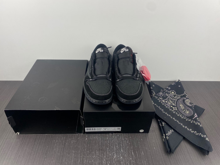 Travis Scott x Air Jordan 1 Low Black Phantom DM7866-001