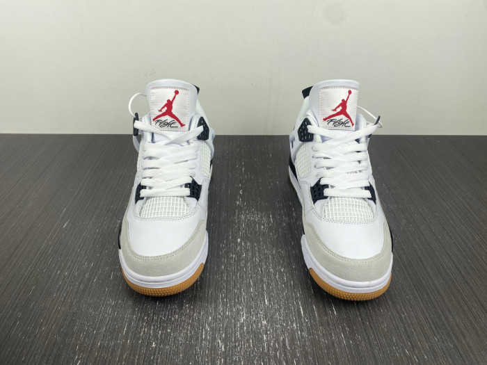 Nike SB x Air Jordan 4 Black and White DR5415-100