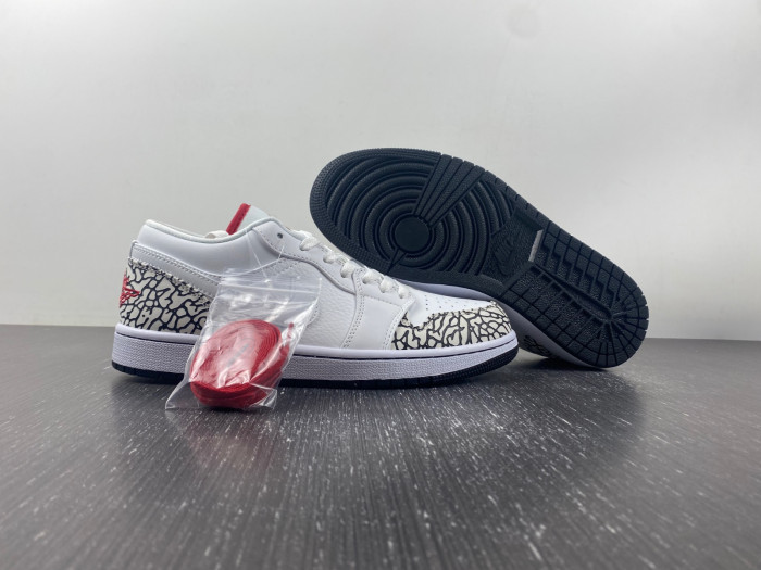 Air Jordan 1 Phat Low Cement Grey 338145-162