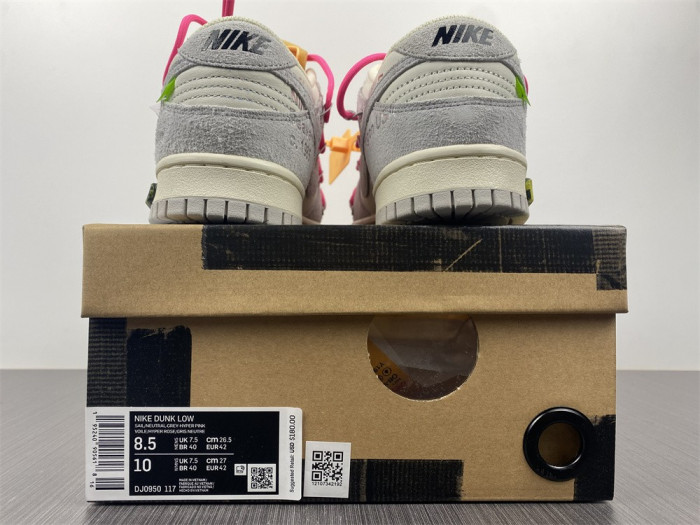 Nike Dunk Low OFW Lot 17 DJ0950-117