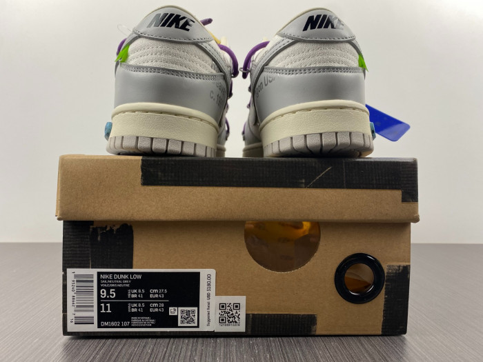 Nike Dunk Low OFW Lot 48 DM1602-107