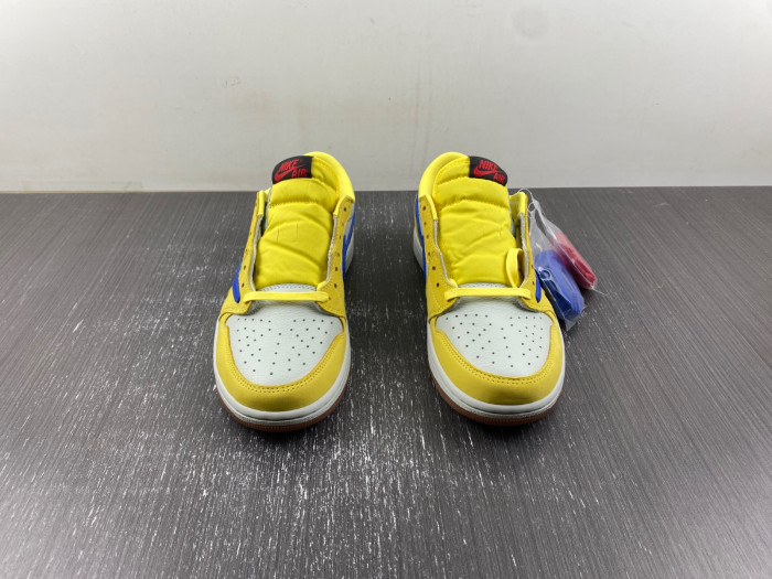 Travis Scott x Air Jordan 1 Low OG Canary DZ4137-700