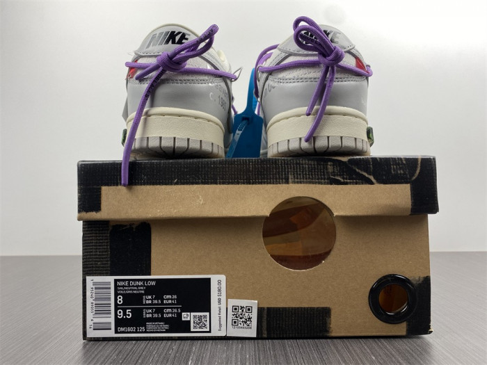 Nike Dunk Low OFW Lot 47 DM1602-125