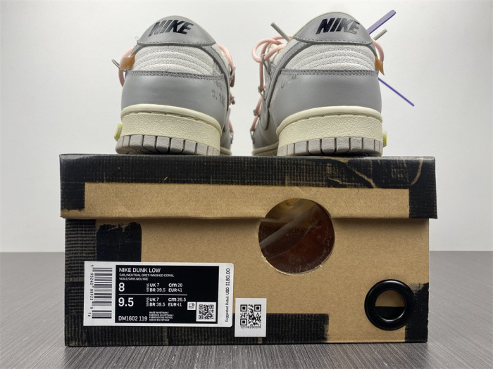 Nike Dunk Low OFW Lot 24 DM1602-119