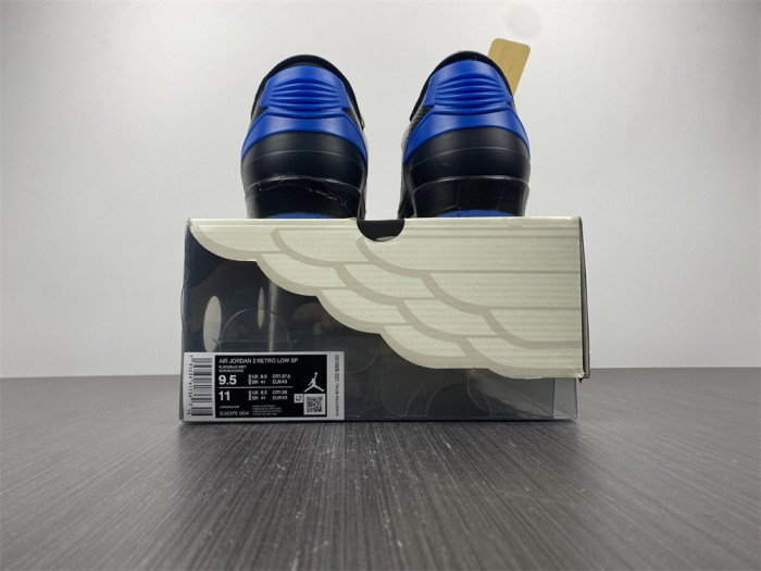 Air Jordan 2 Retro Low SP OFW Black Blue DJ4375-004