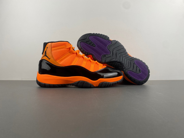 Air Jordan 11 Retro "Black Orange" CT8012-800