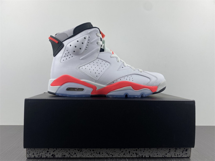 Air Jordan 6 Retro Infrared White (2014) 384664-123