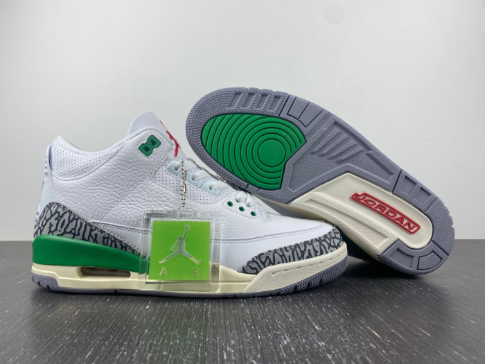 Air Jordan 3 Retro Lucky Green (W) CK9646-136