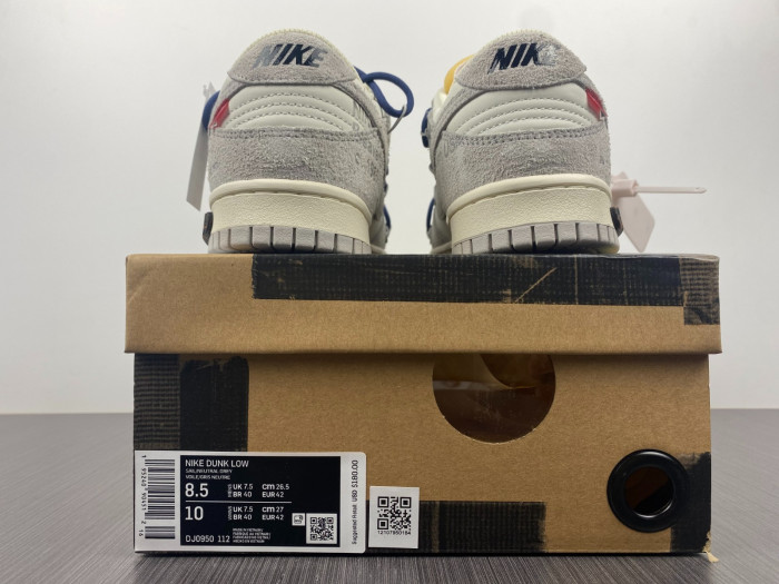 Nike Dunk Low OFW Lot 18 DJ0950-112