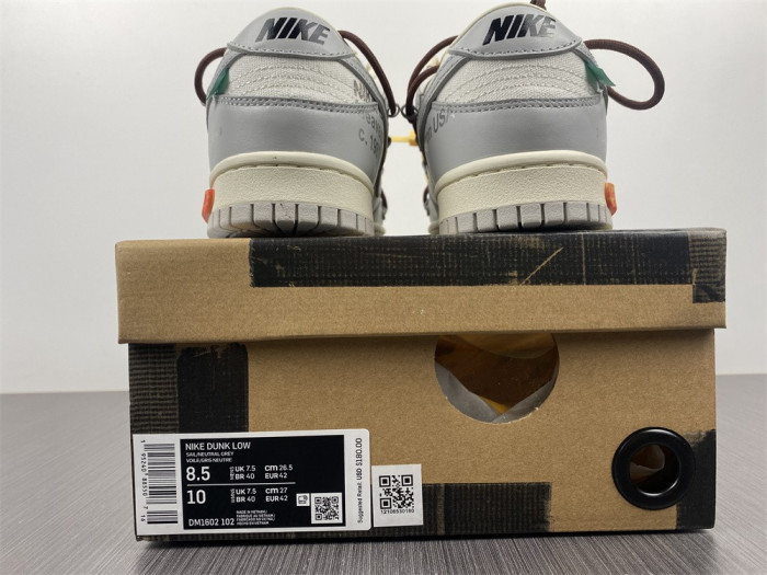 Nike Dunk Low OFW Lot 46 DM1602-102