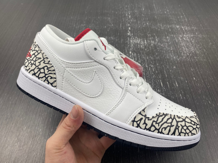 Air Jordan 1 Phat Low Cement Grey 338145-162