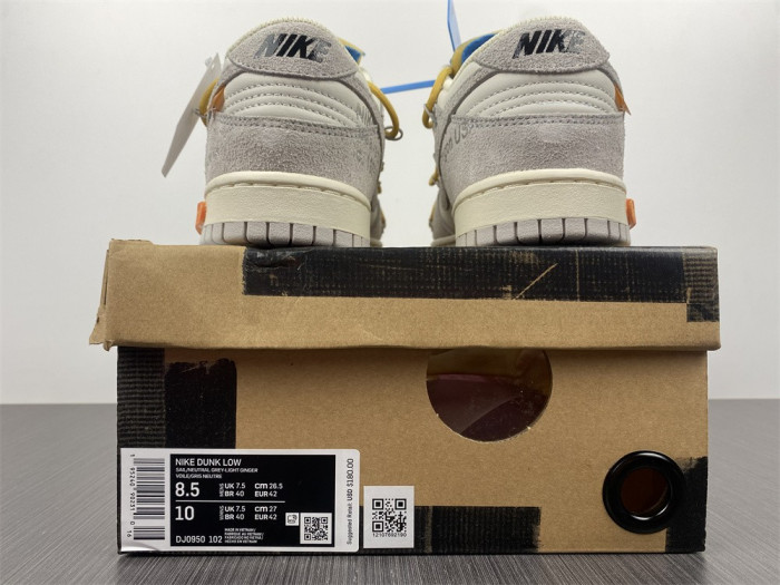 Nike Dunk Low OFW Lot 34 DJ0950-102