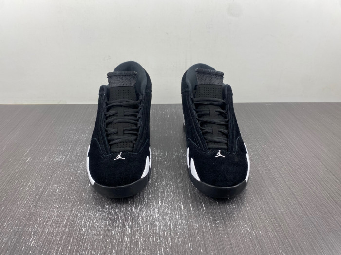 Air Jordan 14 Retro Black White 487471-016