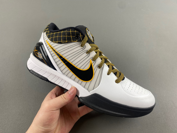 Nike Kobe 4 Protro White Black Del Sol AV6339-101