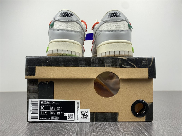 Nike Dunk Low OFW Lot 23 DM1602-126