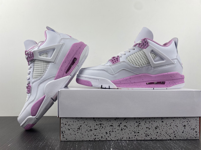 Air Jordan 4 White and Pink CT8527-107