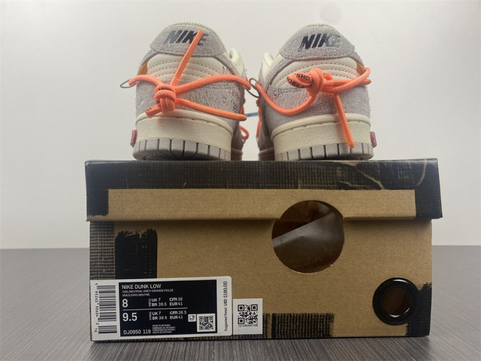 Nike Dunk Low OFW Lot 19 DJ0950-119