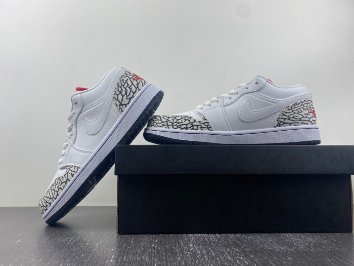 Air Jordan 1 Phat Low Cement Grey 338145-162