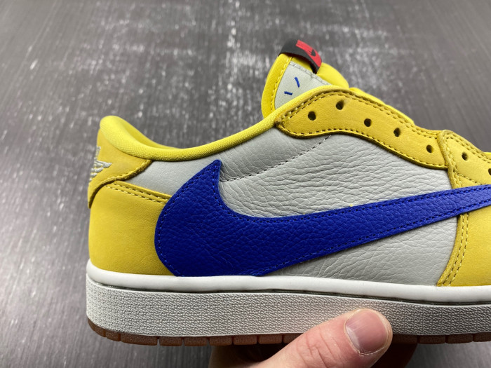 Travis Scott x Air Jordan 1 Low OG Canary DZ4137-700