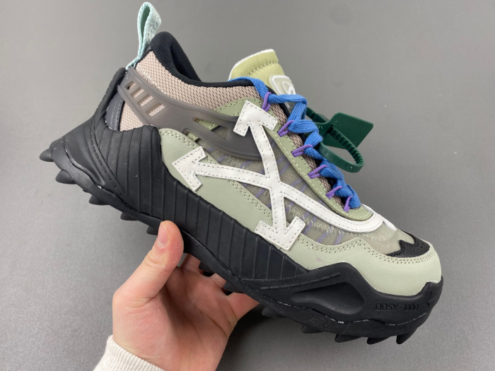 OFW C/O ODSY-1000 SNEAKER grey blue and white