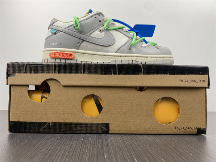 Nike Dunk Low OFW Lot 26 DM1602-116