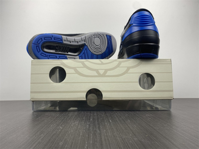 Air Jordan 2 Retro Low SP OFW Black Blue DJ4375-004