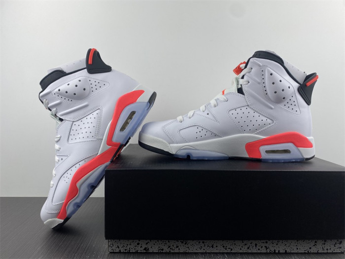 Air Jordan 6 Retro Infrared White (2014) 384664-123