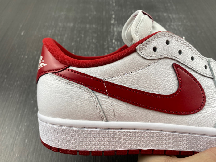 Air Jordan 1 Retro Low White Varsity Red 705329-101
