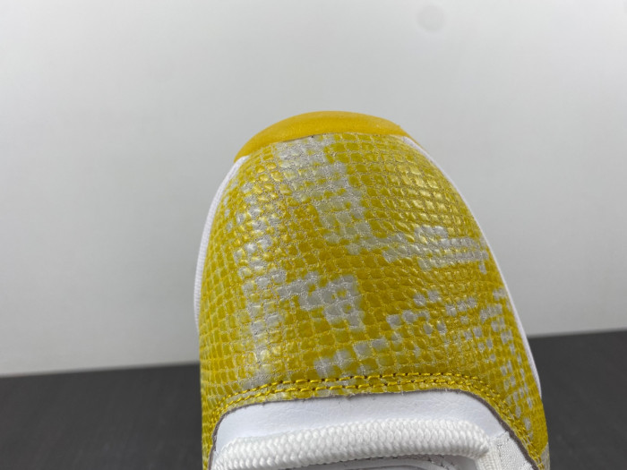 Air Jordan 11 Low WMNS “Yellow Snakeskin” AH7860-107