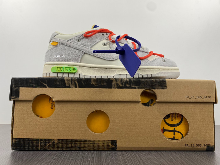 Nike Dunk Low OFW Lot 13 DJ0950-110