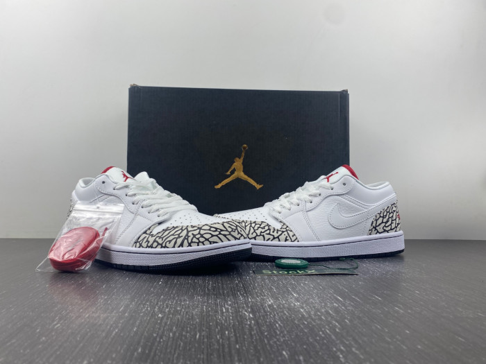 Air Jordan 1 Phat Low Cement Grey 338145-162