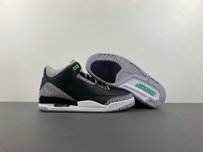 Air Jordan 3 Retro Green Glow CT8532-031