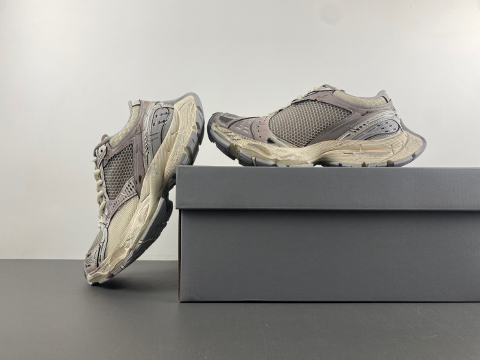 BLCG Stapler Sneaker in Beige/grey 803682-W3ST4-9191
