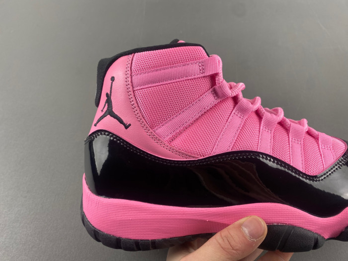 Air Jordan 11 pink and black CT8012-401