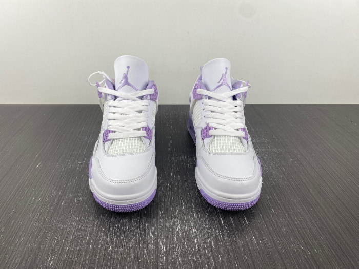 Air Jordan 4 White and Purple CT8527-105