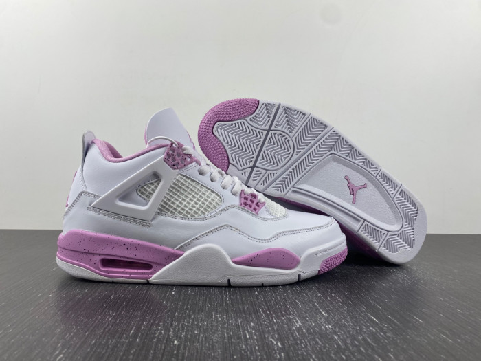 Air Jordan 4 White and Pink CT8527-107