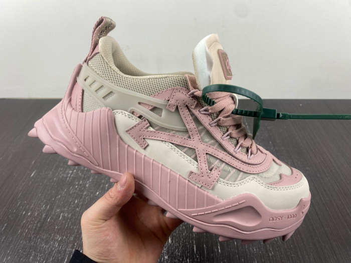 OFW C/O ODSY-1000 SNEAKER pink and grey