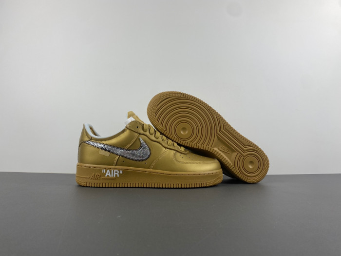 Nike Air Force 1 Low OFW Gold AO4297-800