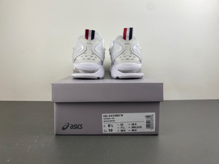 As1cs Gel-Kayano 14 Thom Browne White 1203B291-100