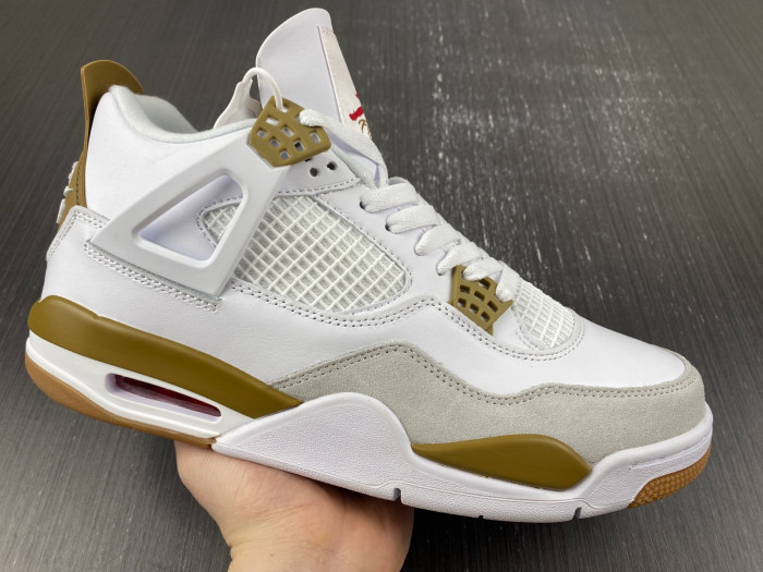 Nike SB x Air Jordan 4 Yellow and White DR5415-120