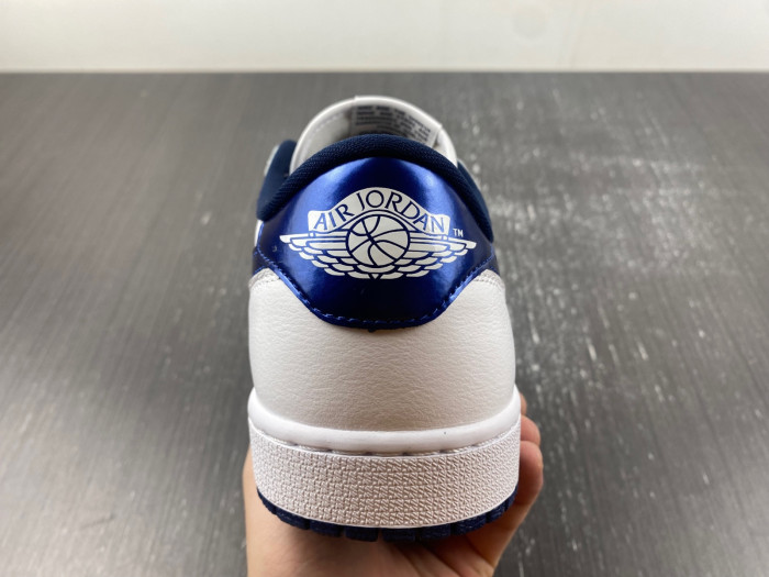 Air Jordan 1 Retro Low Metallic Blue 705329-106