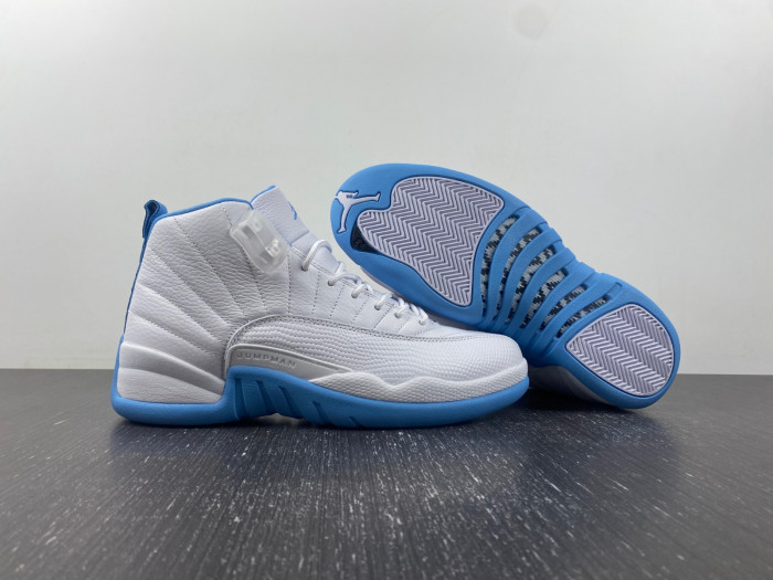 Air Jordan 12 Retro White University Blue (2004) (Women