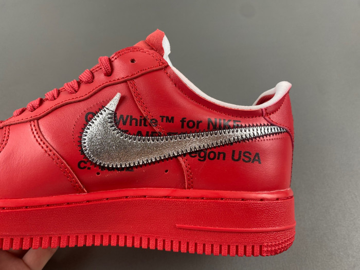 Nike Air Force 1 Low OFW Red AO4297-600