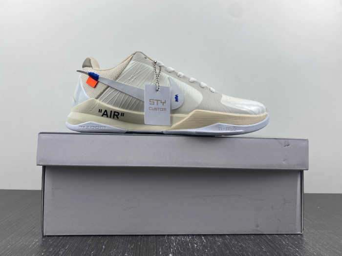 Nike Kobe 5 Protro Undefeated What If White DB4796 100