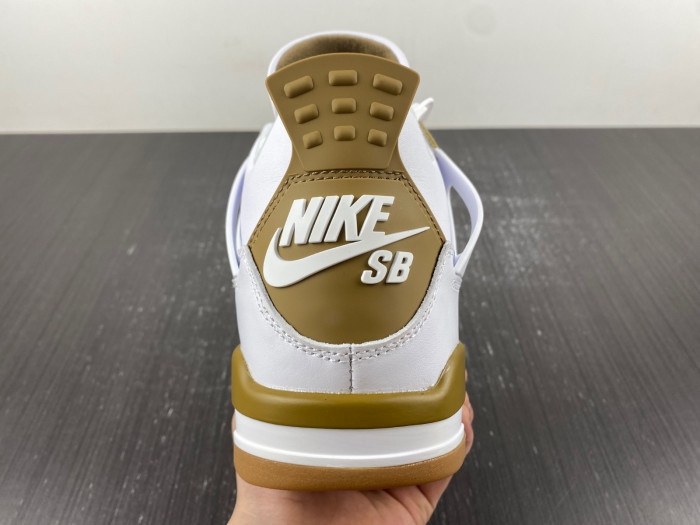Nike SB x Air Jordan 4 Yellow and White DR5415-120