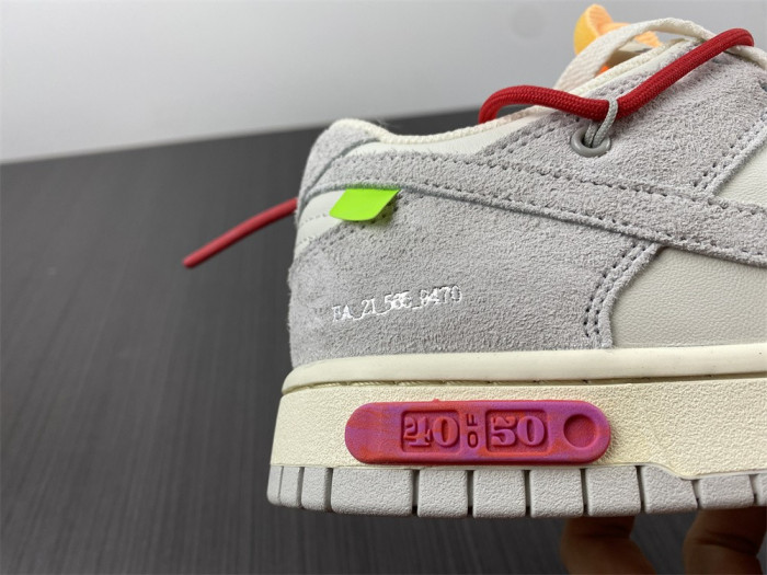 Nike Dunk Low OFW Lot 40 DJ0950-103