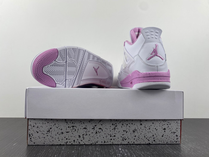 Air Jordan 4 White and Pink CT8527-107