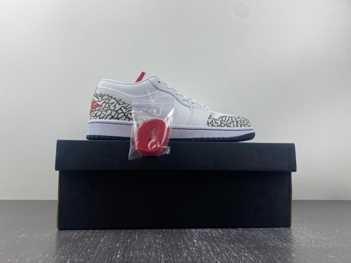 Air Jordan 1 Phat Low Cement Grey 338145-162